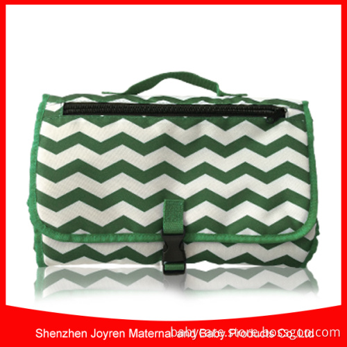 Waterproof, Wipeable & Washable Changing Station, Chevron